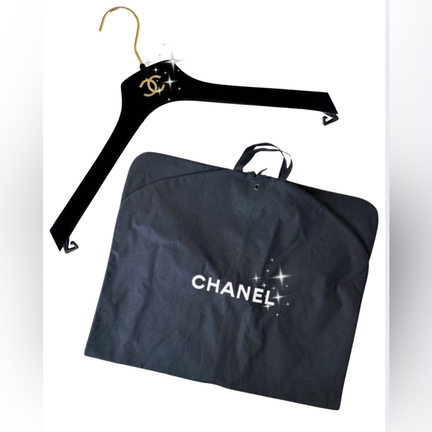 French Jacquard Coat w/3D Beaded Embellishment, Chanel Hanger & Garment Bag, EUC