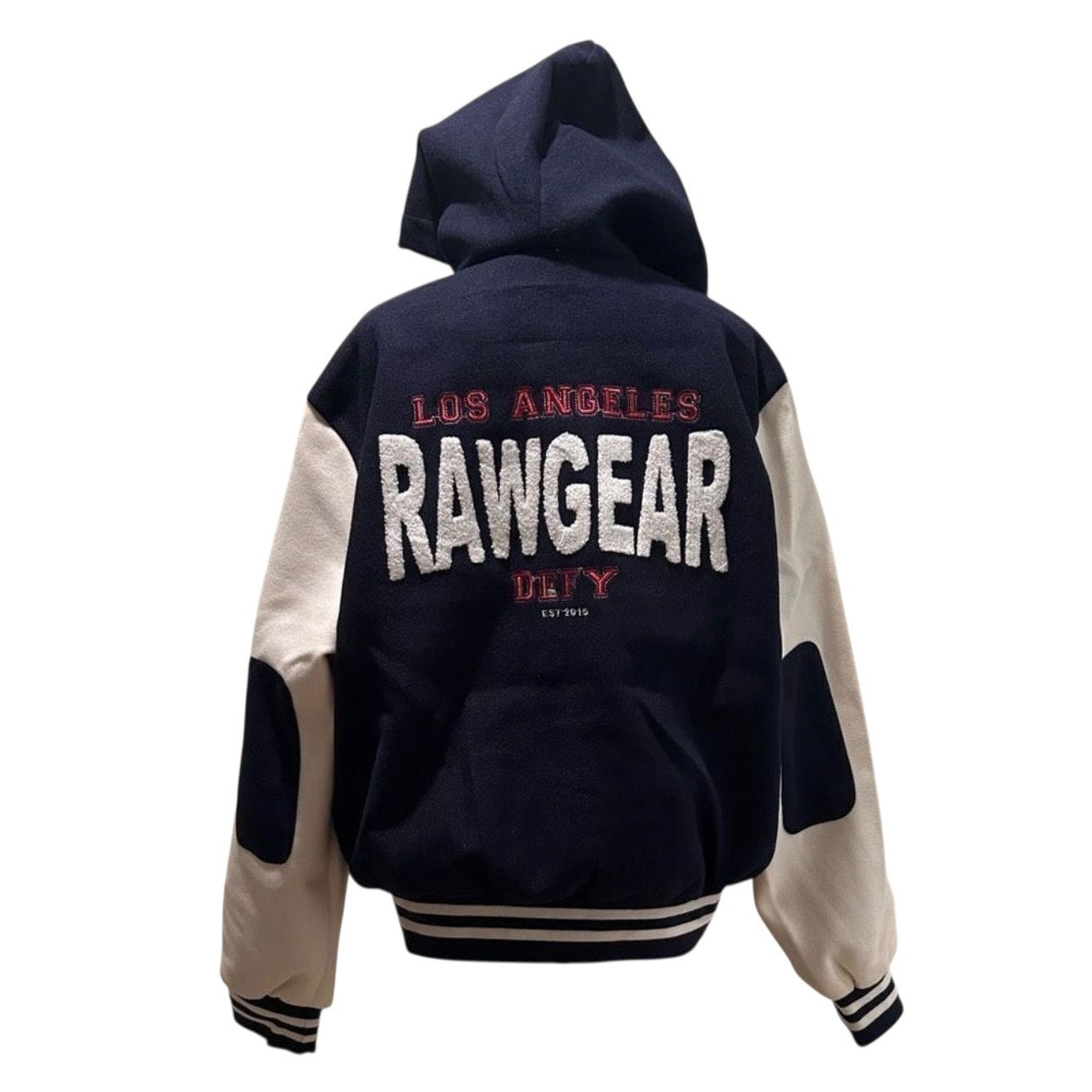 COACH Varsity Bomber Reversible
Jacket in Black and Dark Red, EUC